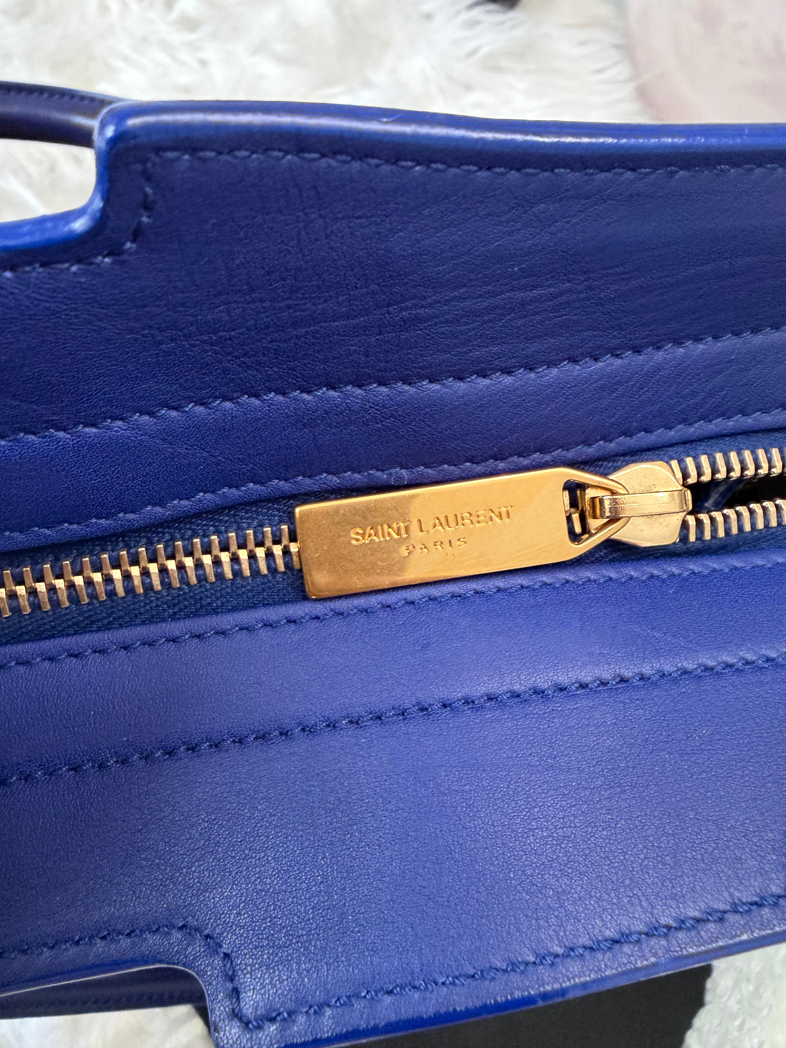 SAINT LAURENT CHYC Cabas Y Logo HANDBAG