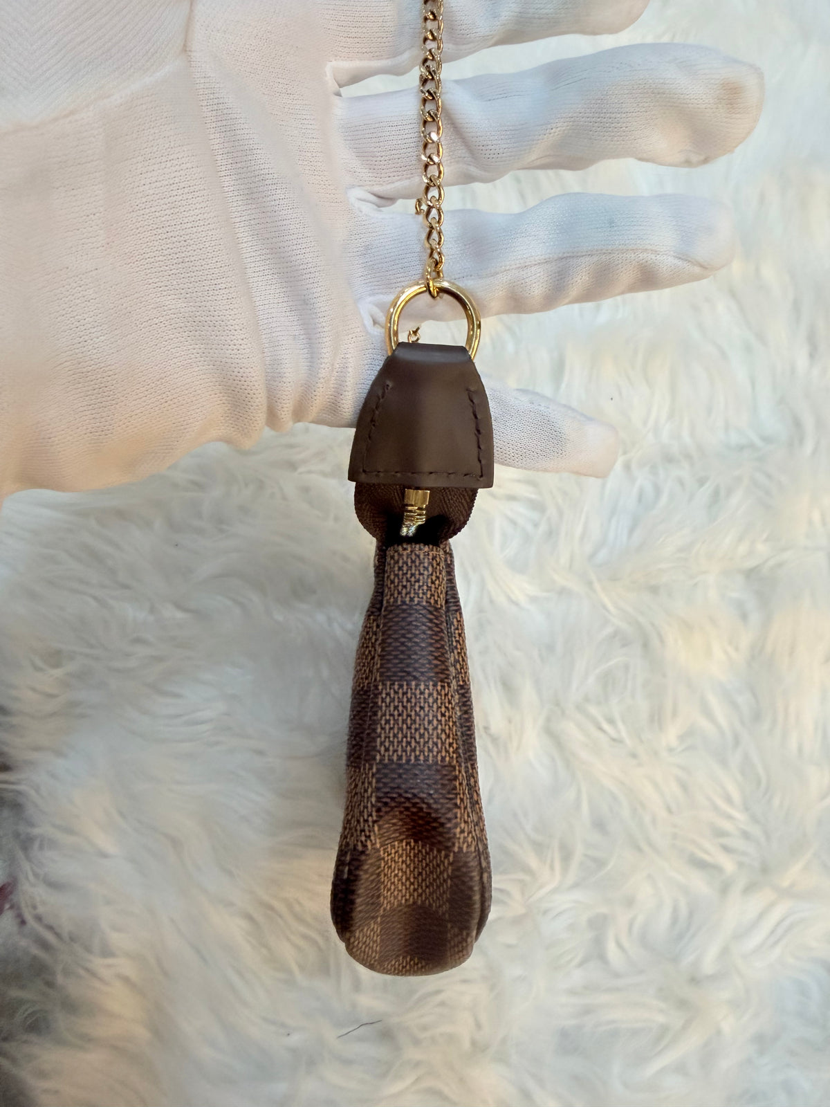 LOUIS VUITTON MINI POCHETTE DAMIER EBENE