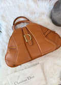 CHRISTIAN DIOR DOUBE SADDLE BOWLER BAG