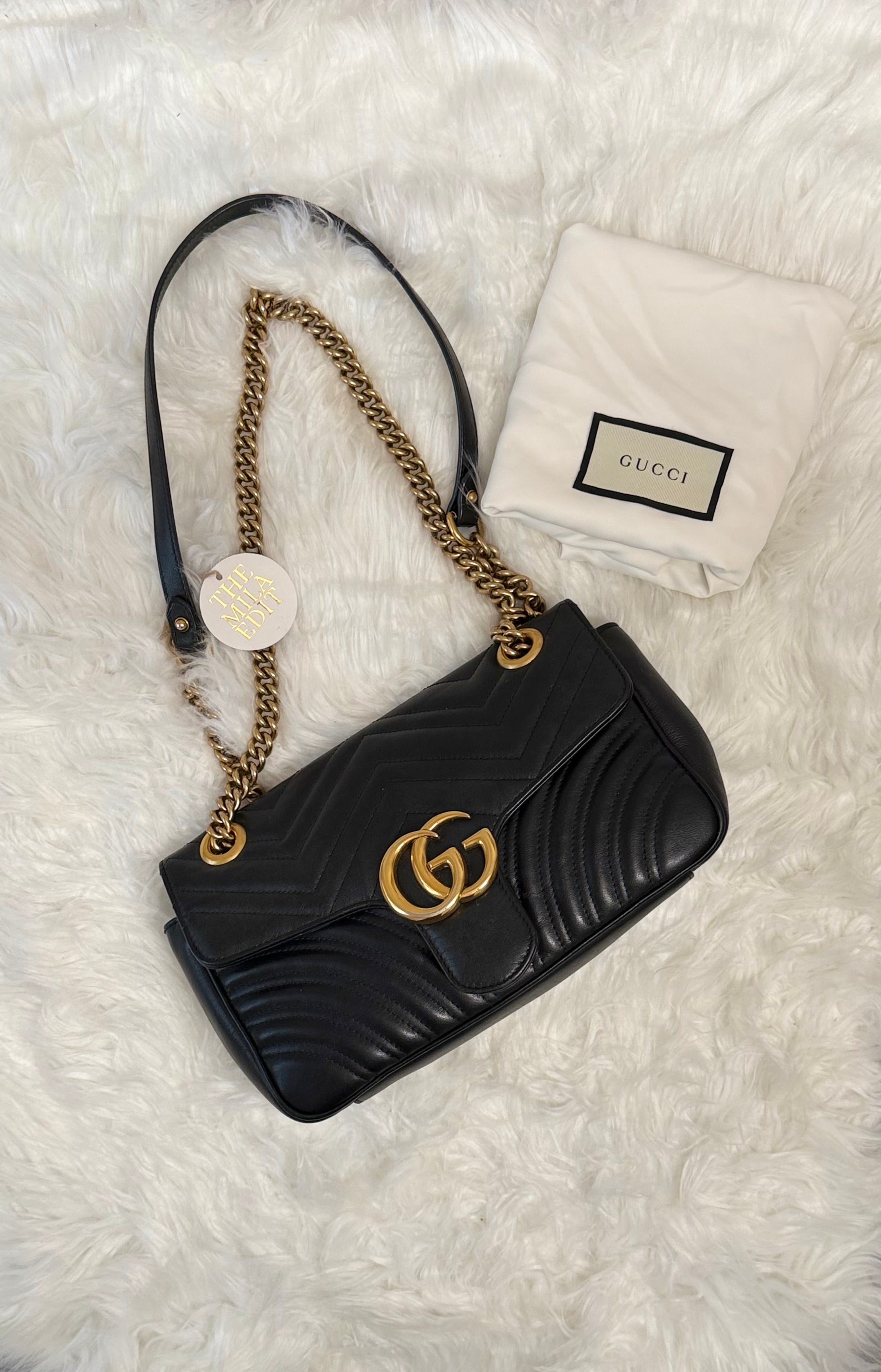 GUCCI GG MARMONT SHOULDER BAG