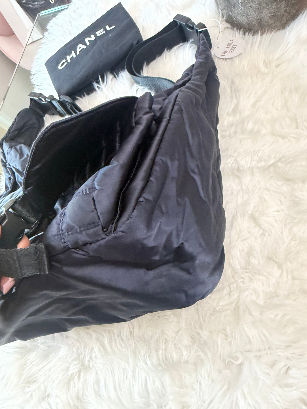 Authentic Preloved CHANEL SPORT NYLON MESSENGER BAG