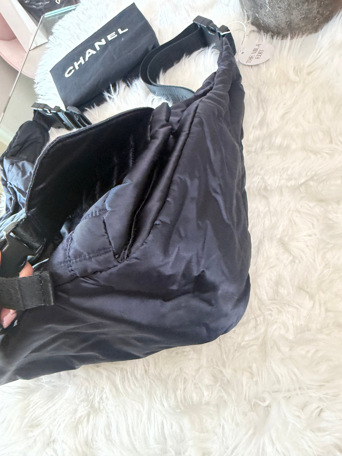 Authentic Preloved CHANEL SPORT NYLON MESSENGER BAG