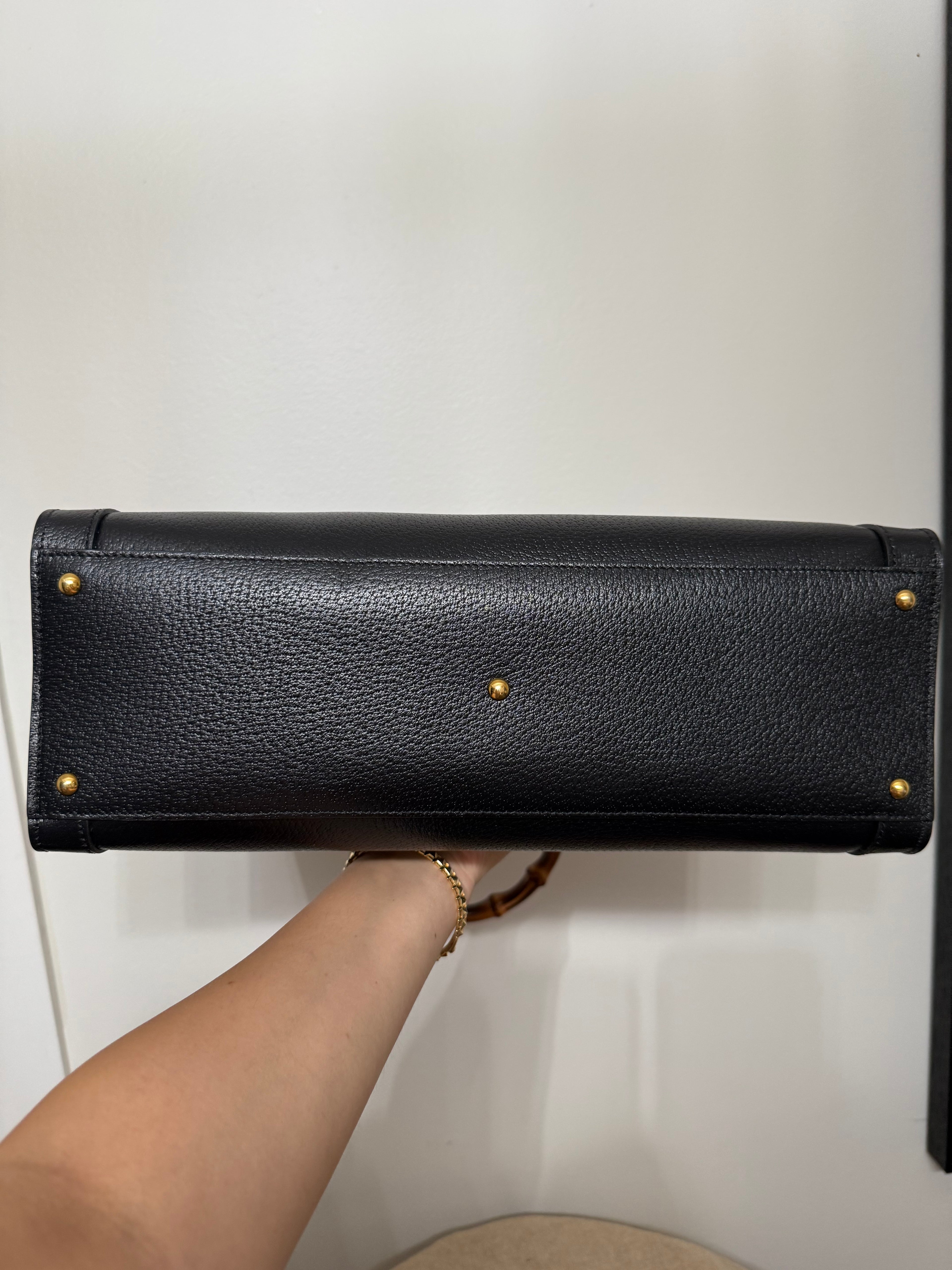 Gucci Diana Bamboo Large Tote Bag
