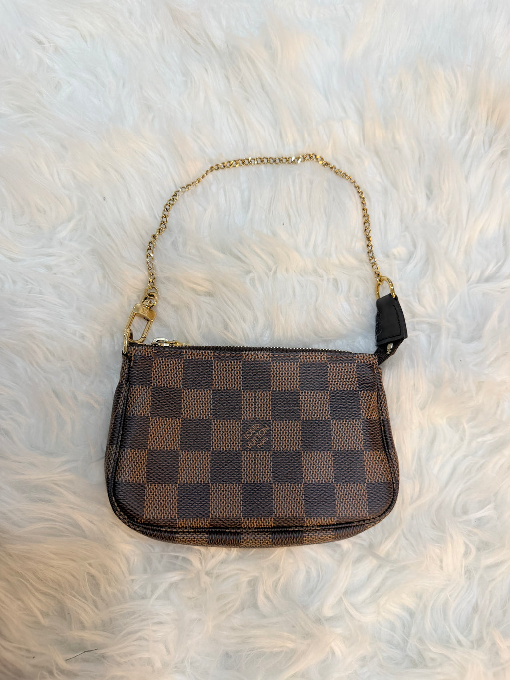 LOUIS VUITTON MINI POCHETTE DAMIER EBENE