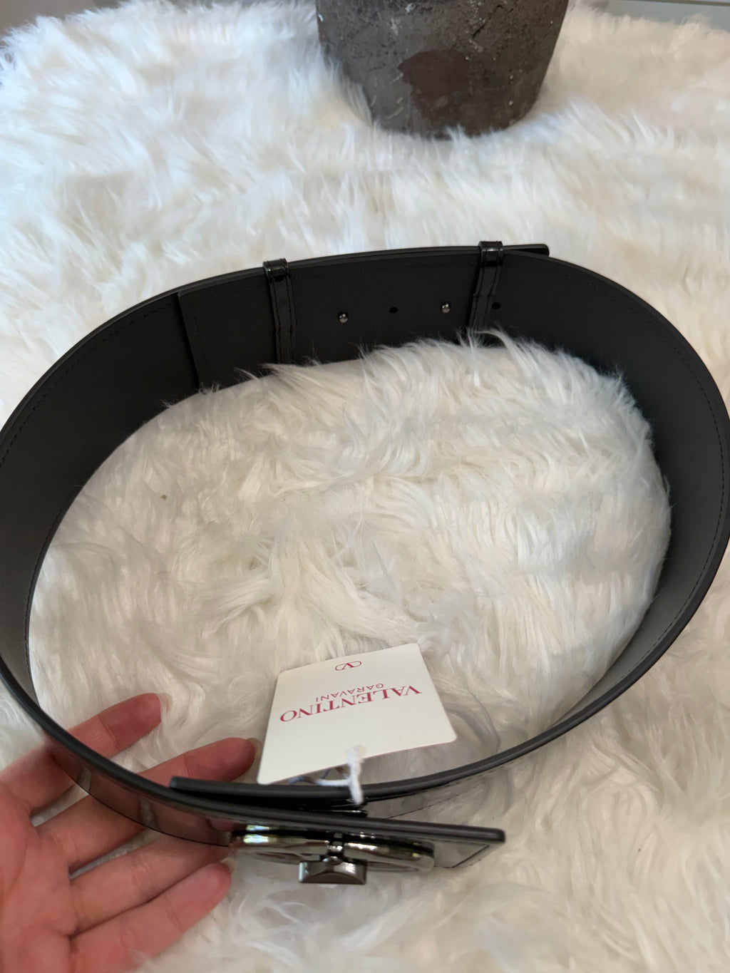 VALENTINO GARAVANI V LOGO BOLD EDITION BELT