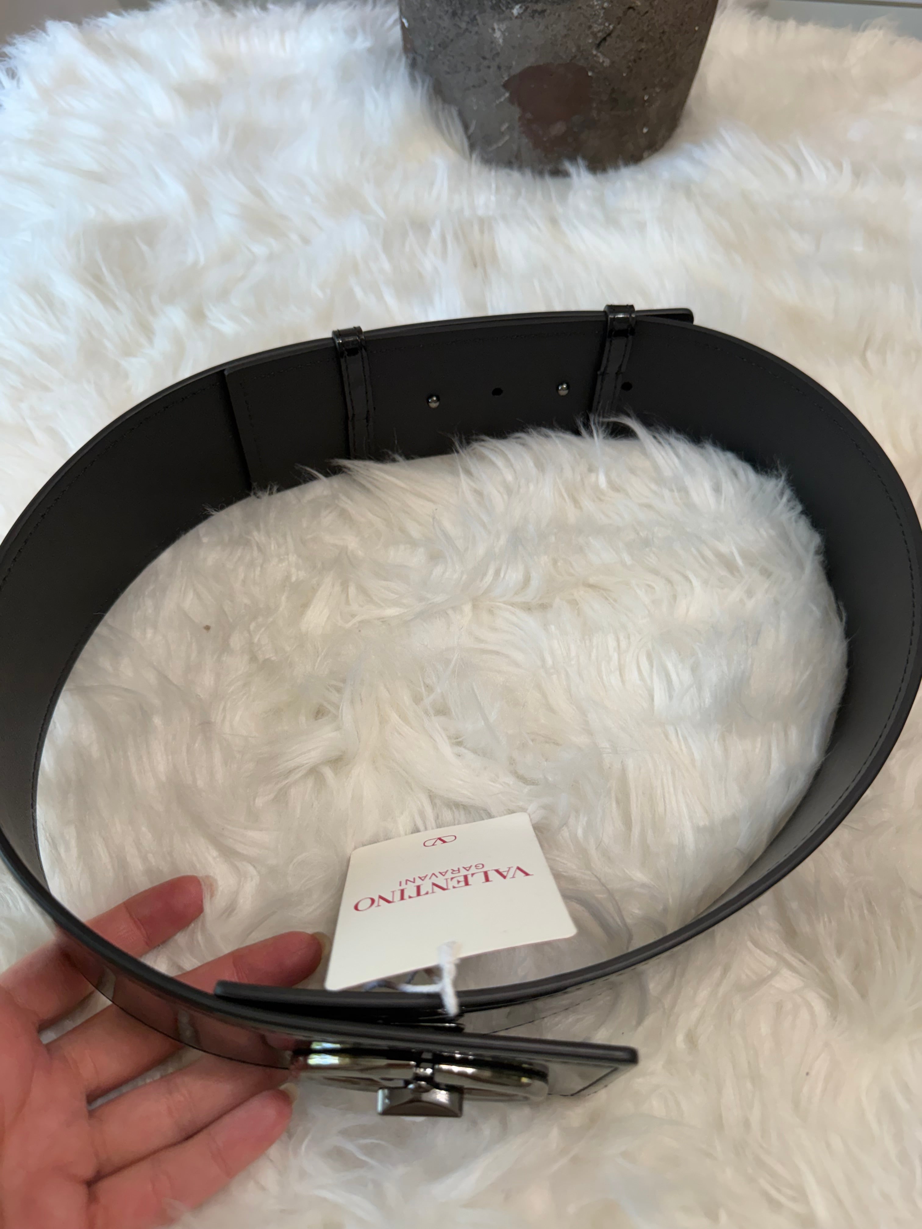 VALENTINO GARAVANI V LOGO BOLD EDITION BELT
