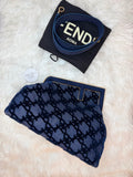 FENDI FIRST MEDIUM DENIM BAG