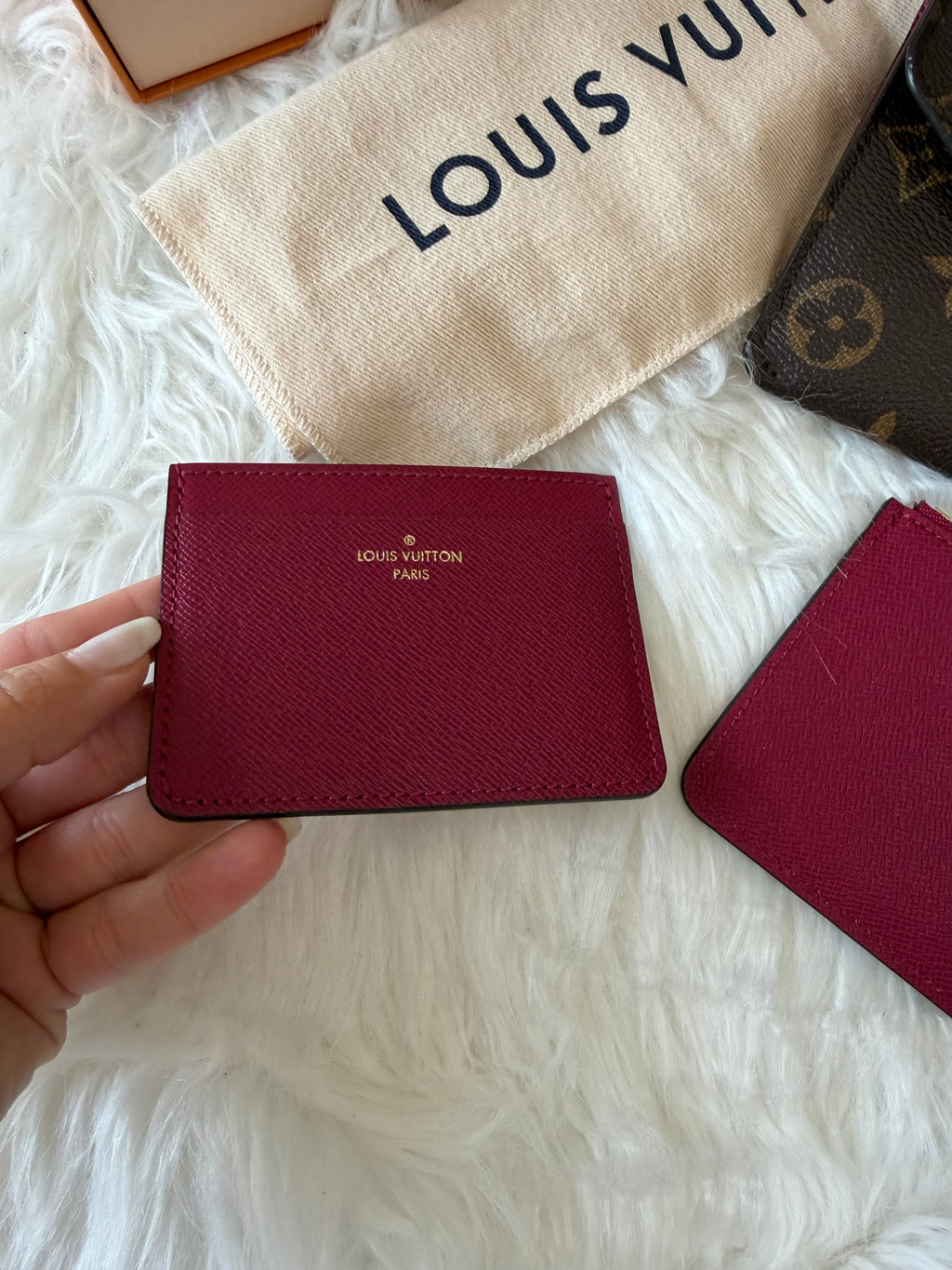 LOUIS VUITTON JEANNE WALLET IN MONOGRAM CANVAS