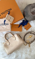 LOUIS VUITTON SPEEDY BANDOULIERE 20 EMPREINTE LEATHER