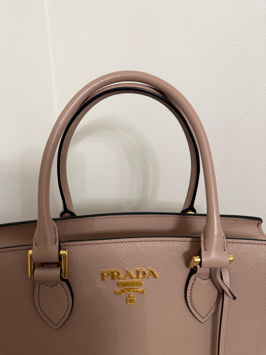PRADA SAFFIANO SMALL LUX 2WAY HANDBAG