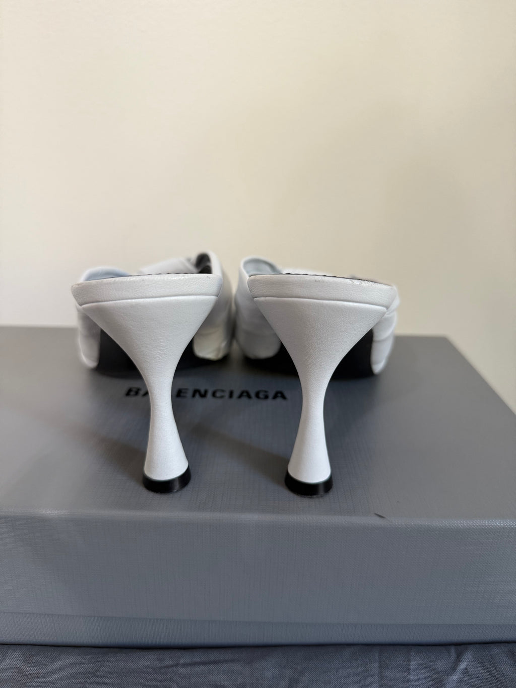 BALENCIAGA DRAPY SANDALS