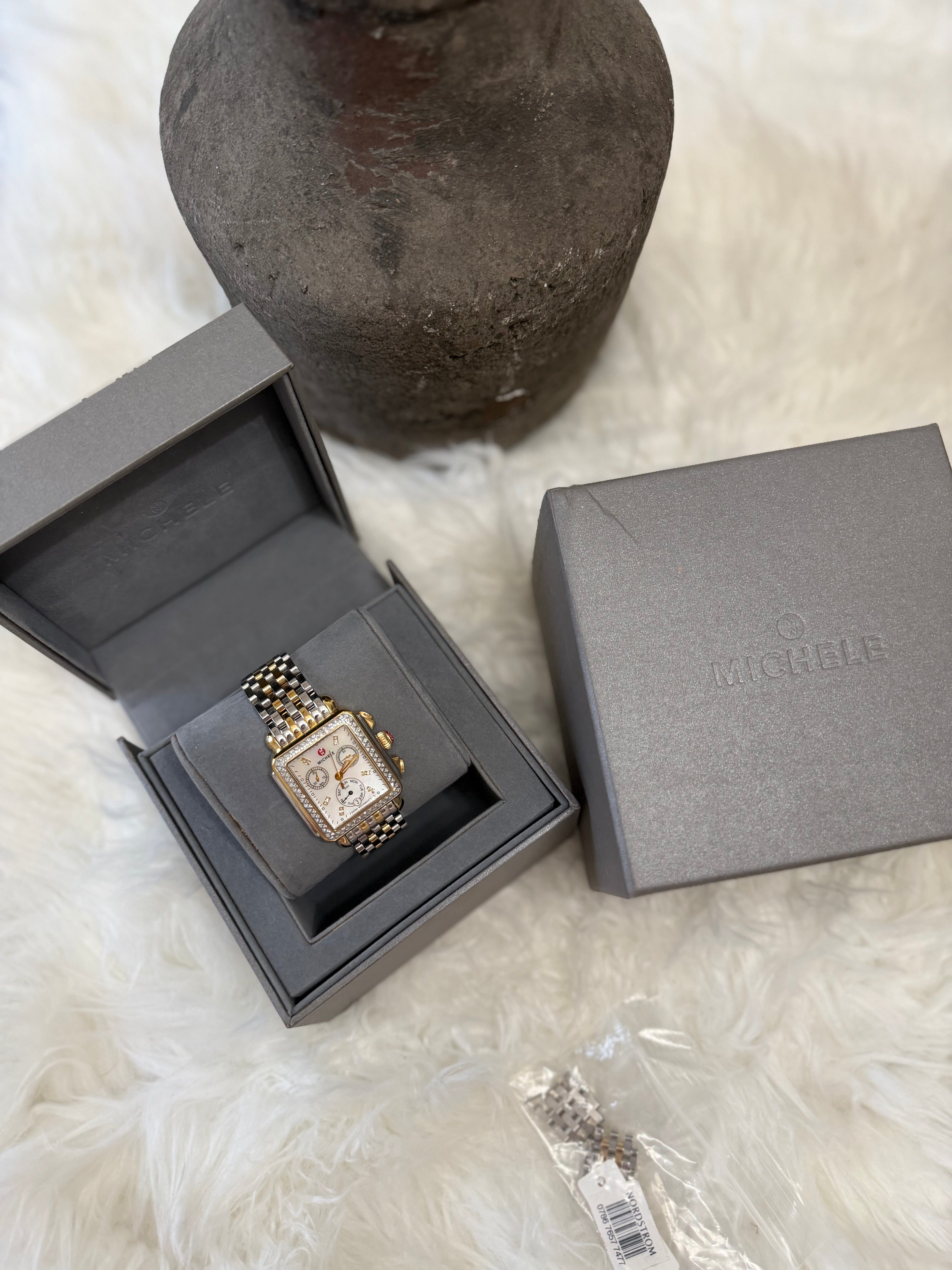 MICHELE DECO DIAMOND WATCH