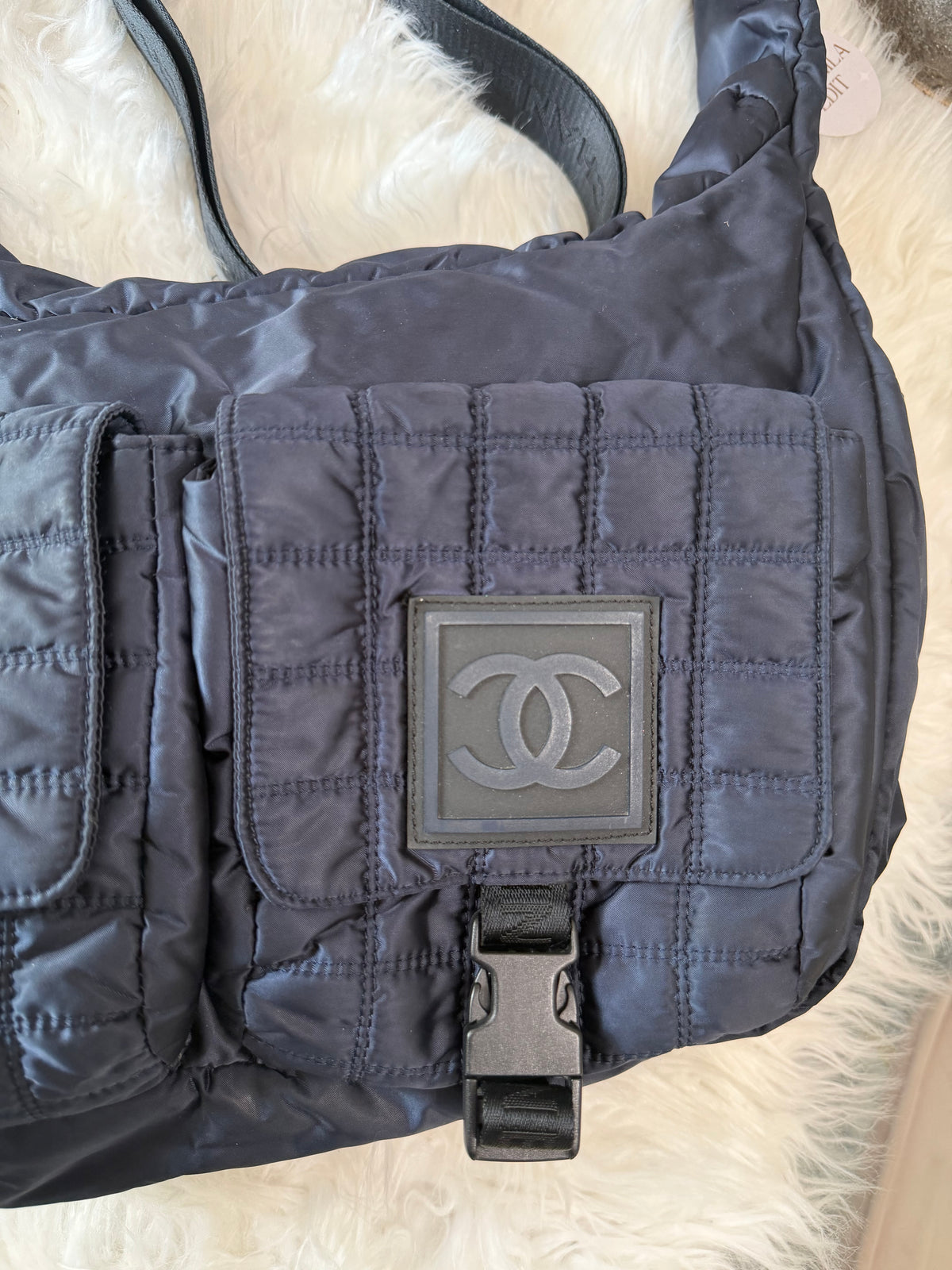 Authentic Preloved CHANEL SPORT NYLON MESSENGER BAG