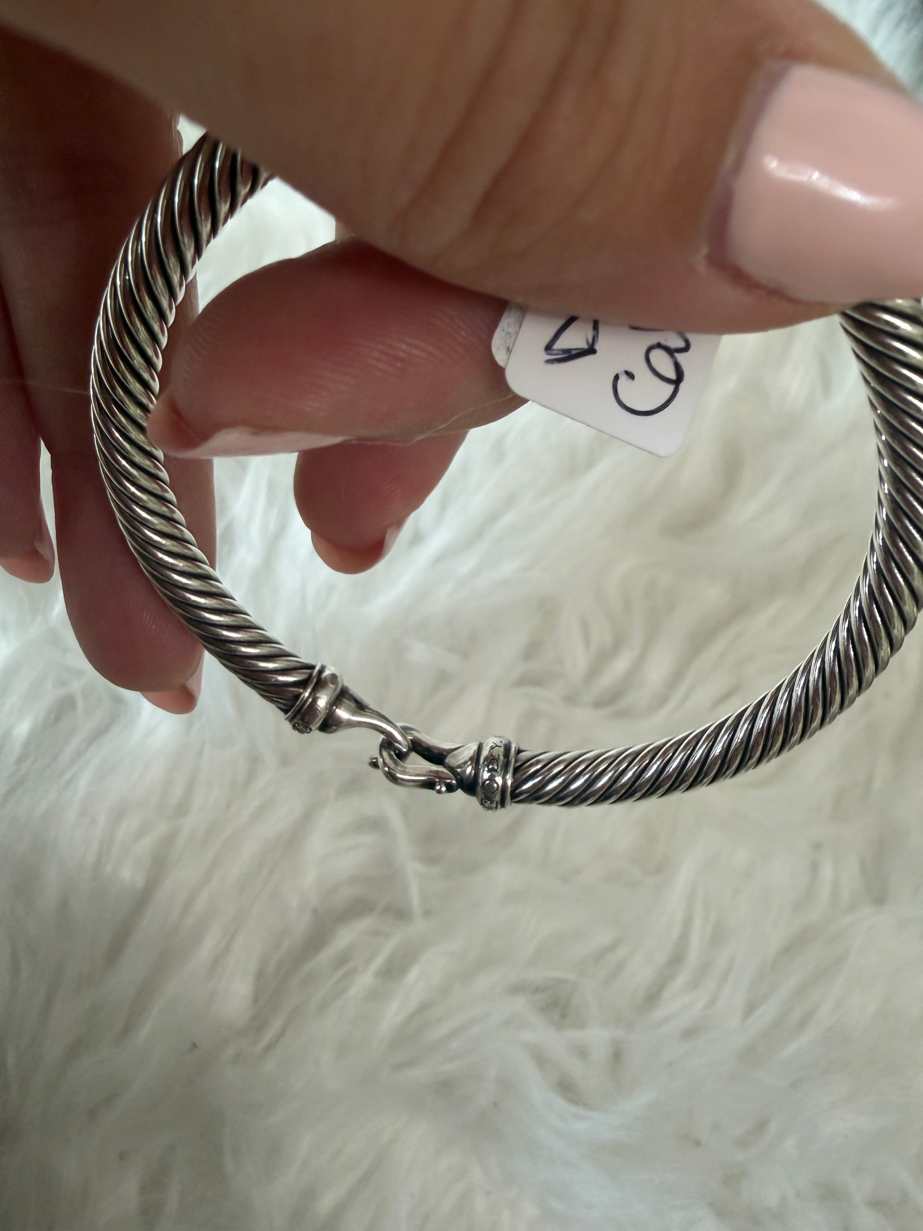 David Yurman Buckle classic Cable bracelet