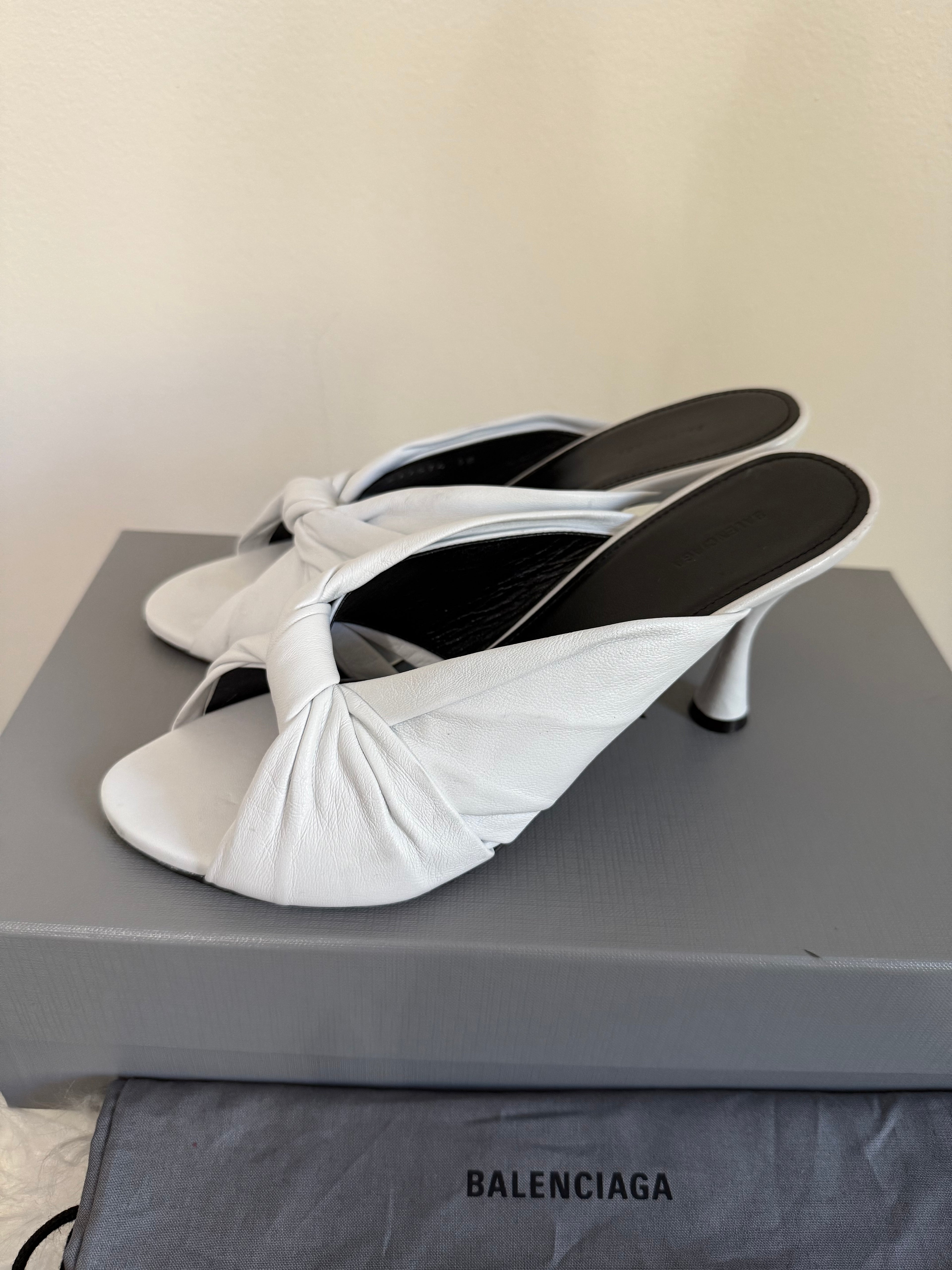 BALENCIAGA DRAPY SANDALS