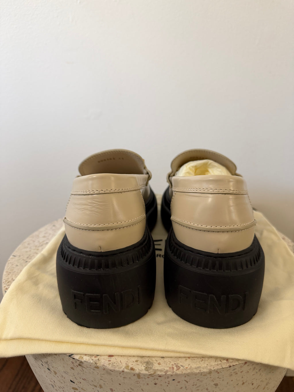 Fendi Leather Loafers