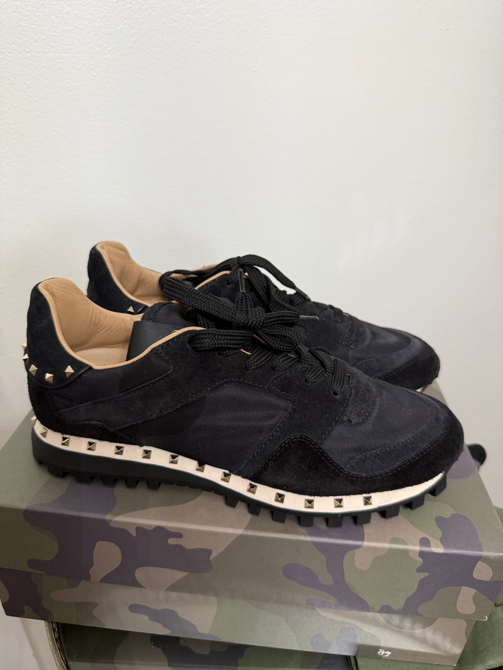 Valentino camouflage sneakers