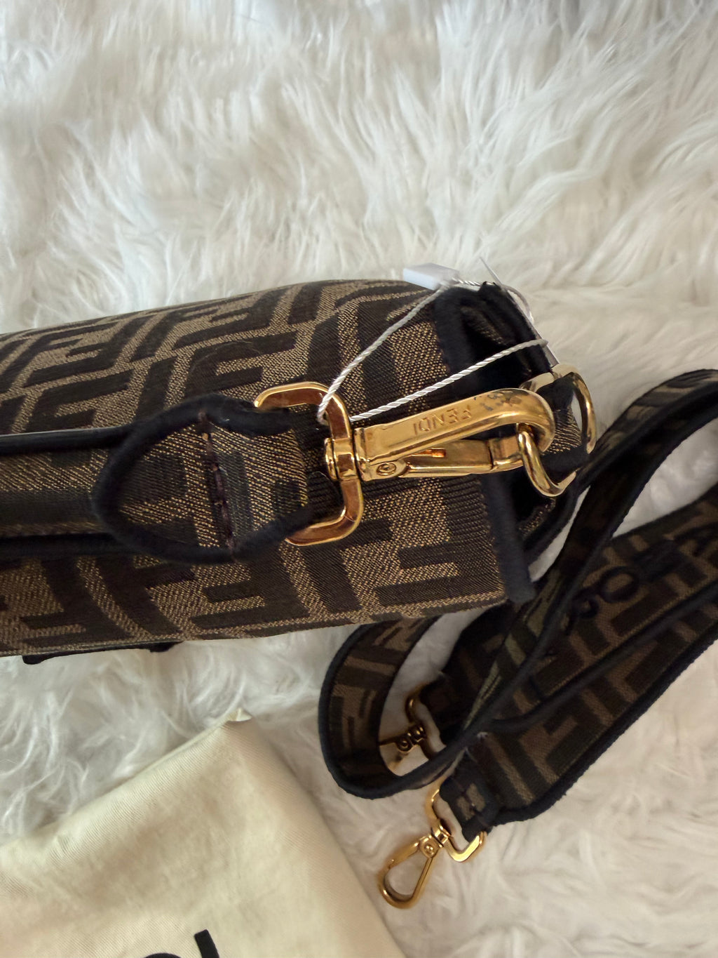 FENDI ZUCCA BAGUETTE NM BAG