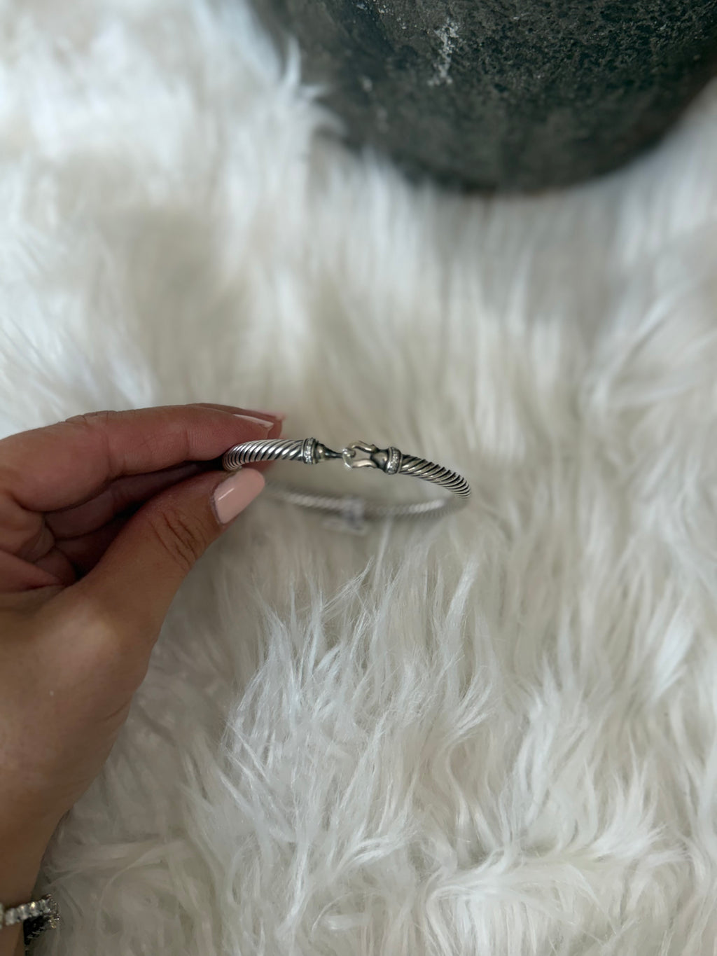 David Yurman Buckle classic Cable bracelet