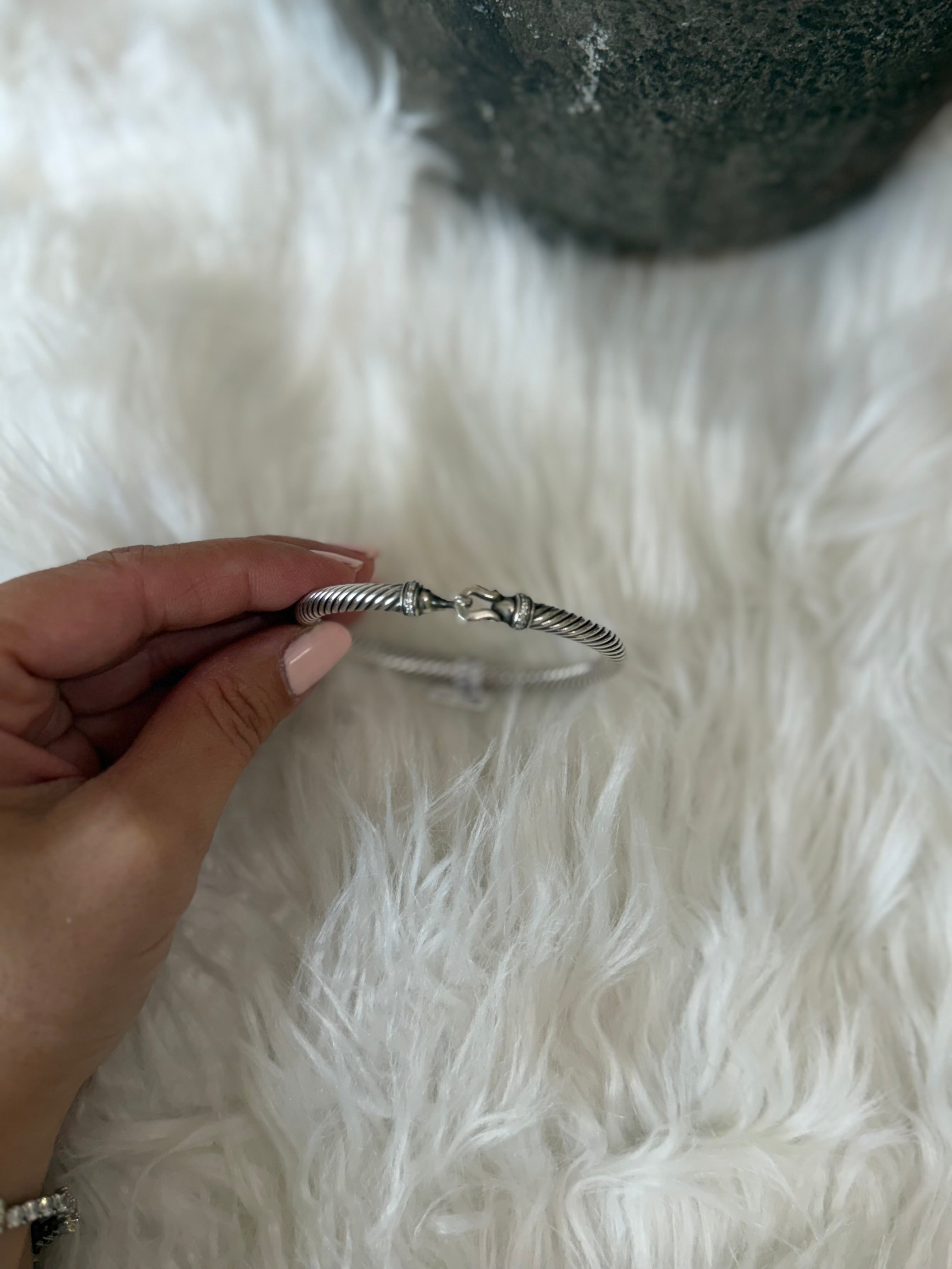 David Yurman Buckle classic Cable bracelet