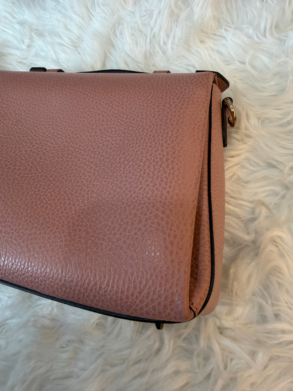 GUCCI TOP HANDLE NUDE BAG