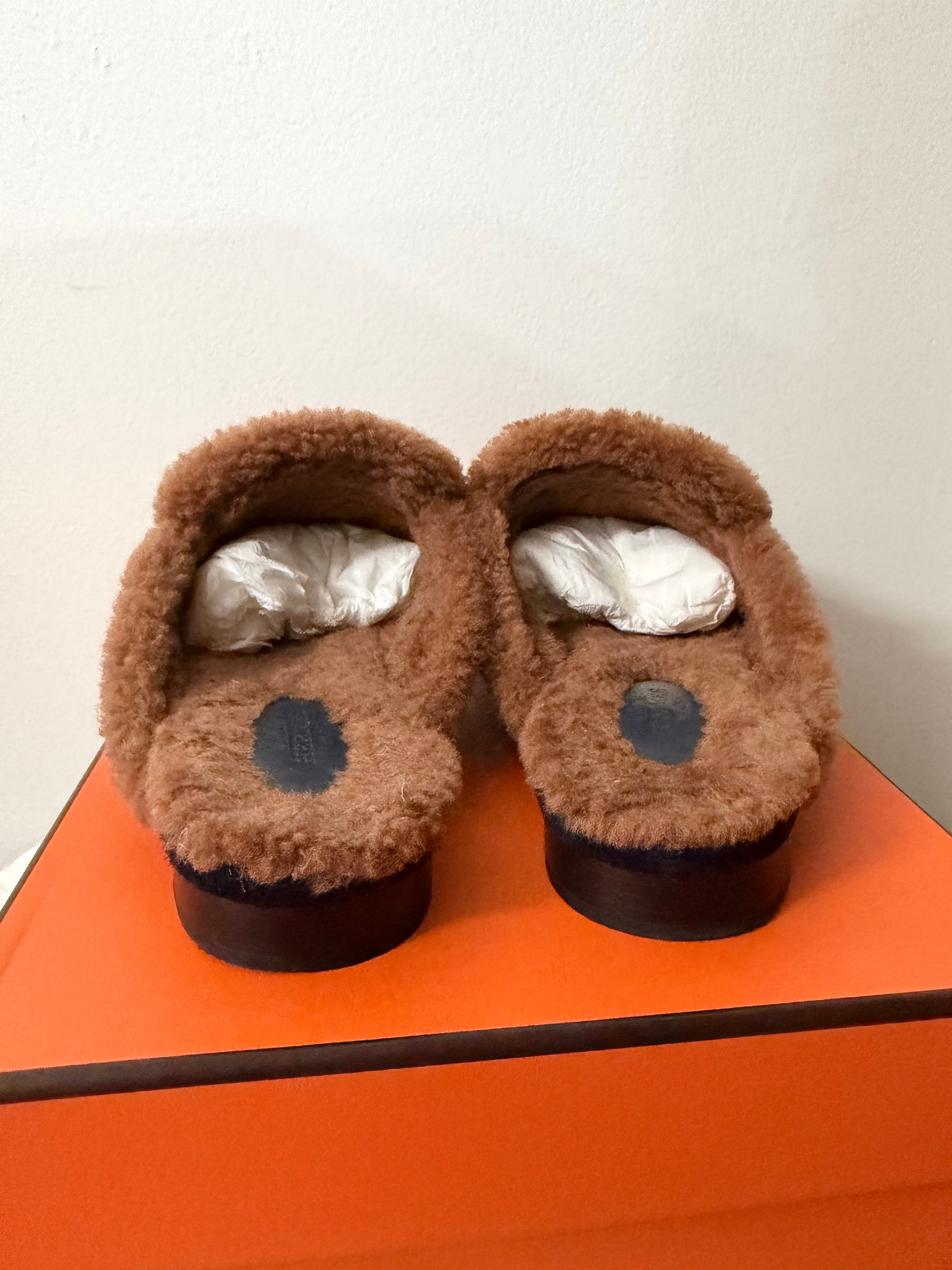 Hermes OZ MULES WITH KELLY BUCKLE