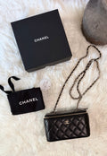 CHANEL VANITY BAG LAMBSKIN GHW