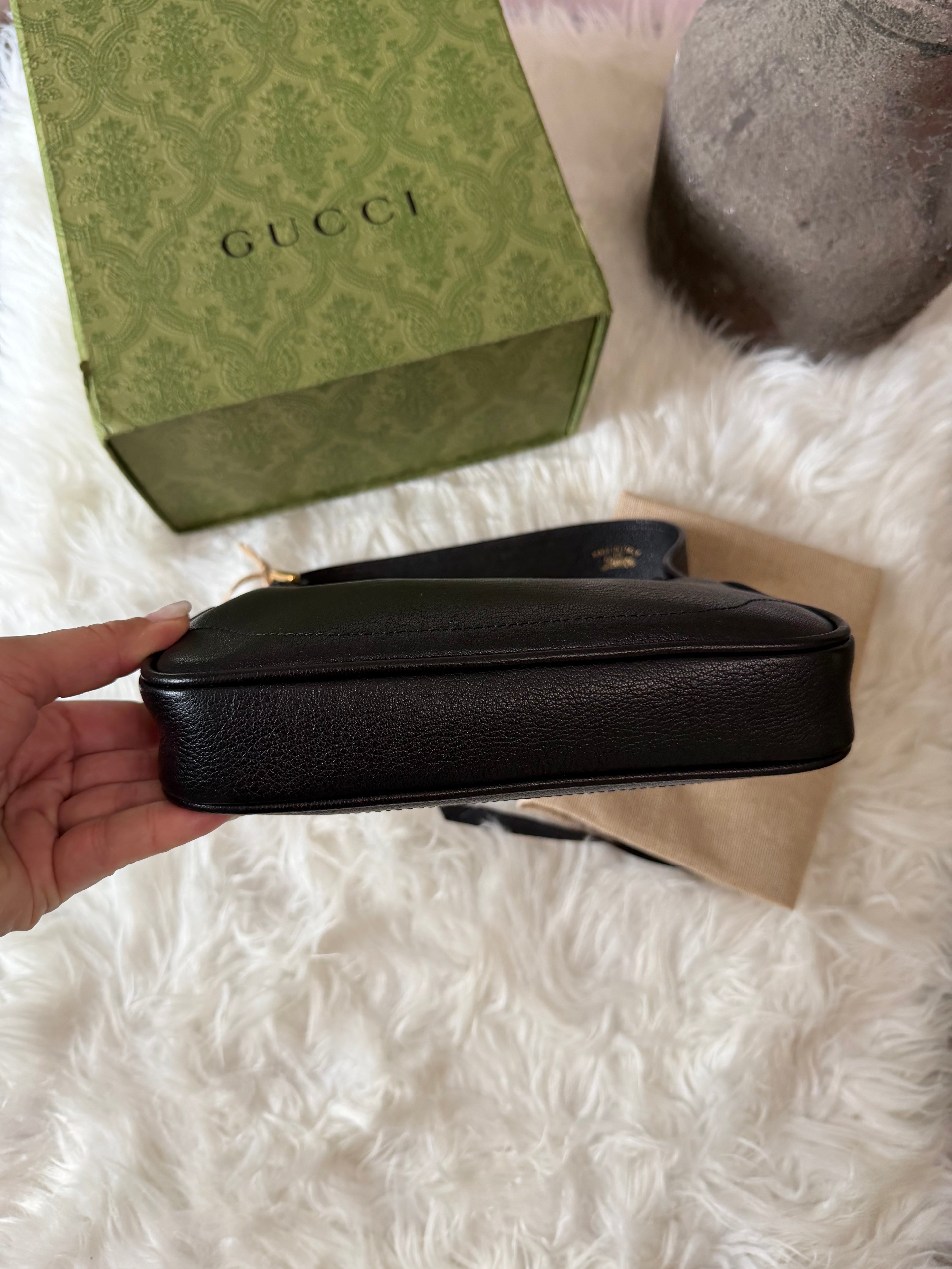 GUCCI APHRODITE SHOULDER MINI LEATHER BAG