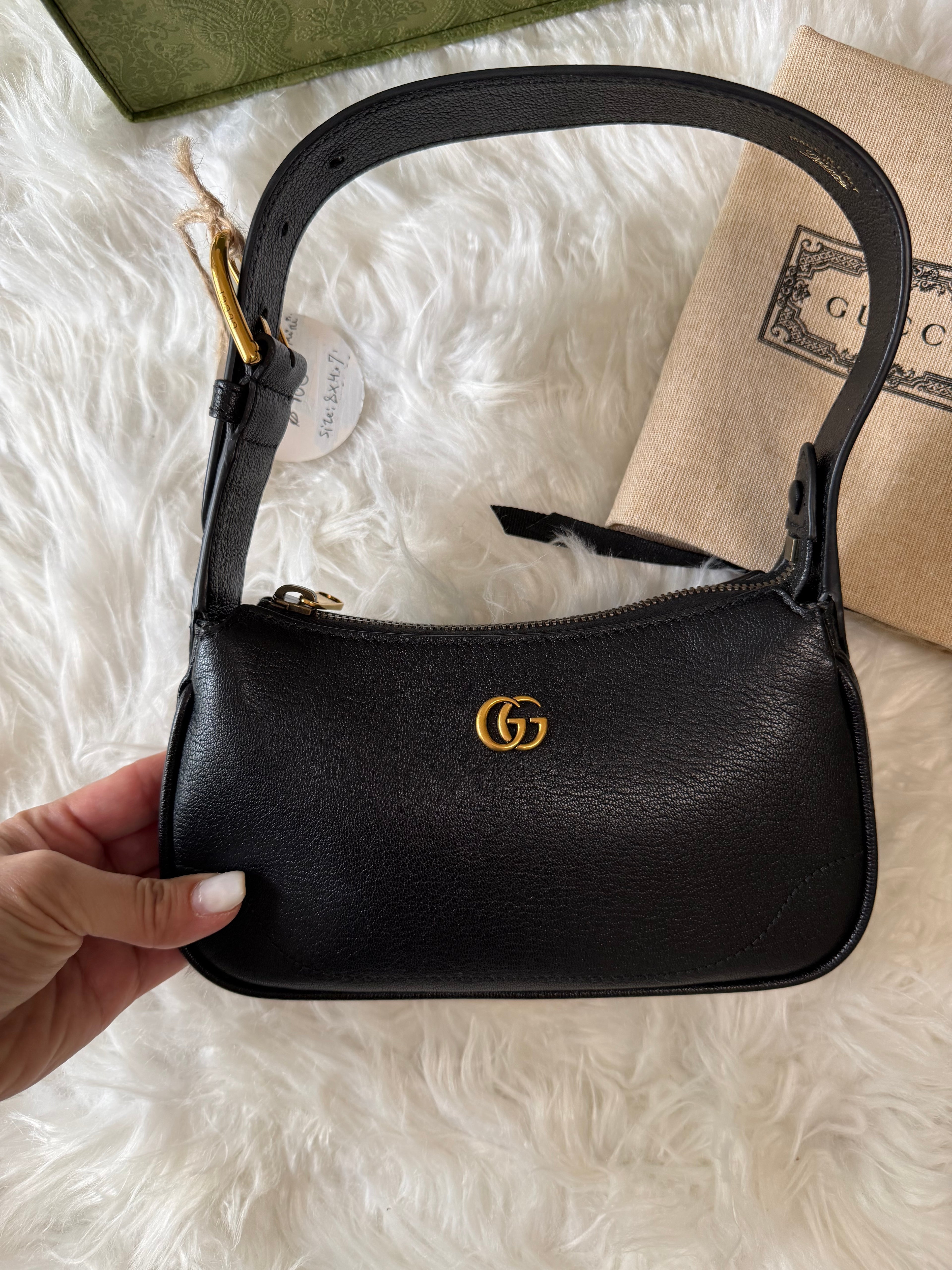 GUCCI APHRODITE SHOULDER MINI LEATHER BAG