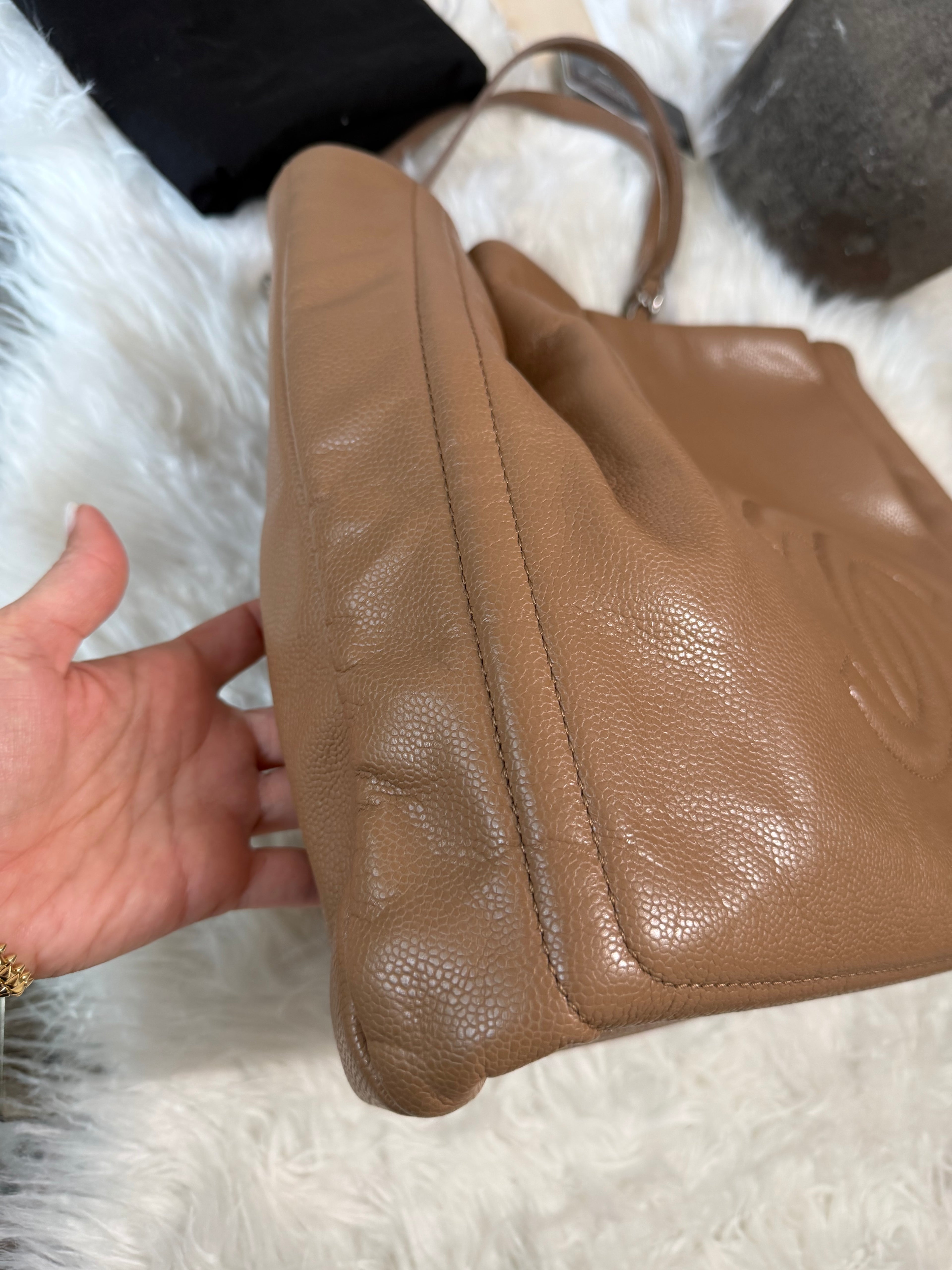 CHANEL CAVIAR CC TIMELESS TOTE