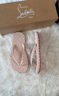 CHRISTIAN LOUBOUTIN SUPER LOUBY FLIP-FLOPS