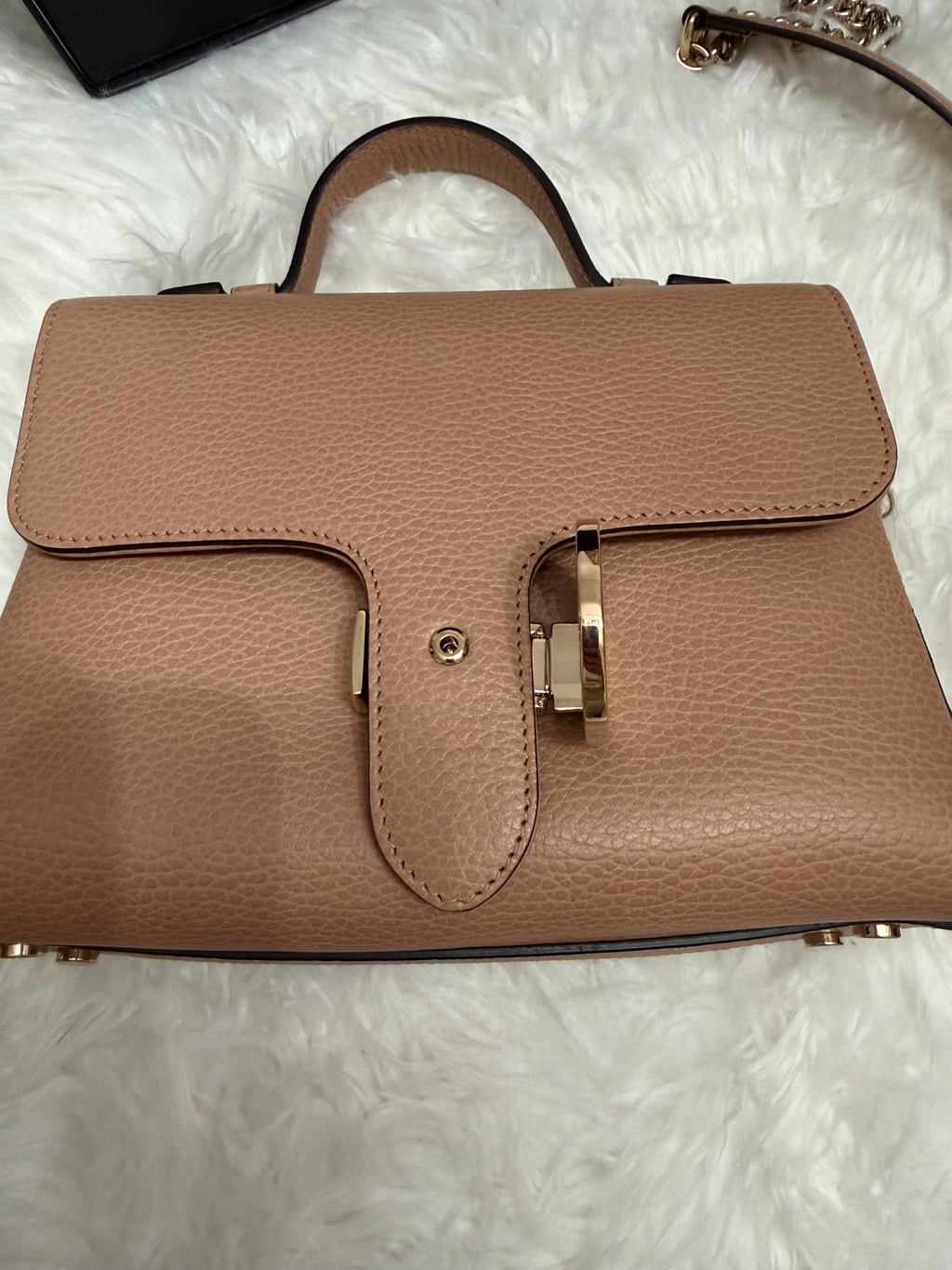 GUCCI TOP HANDLE NUDE BAG