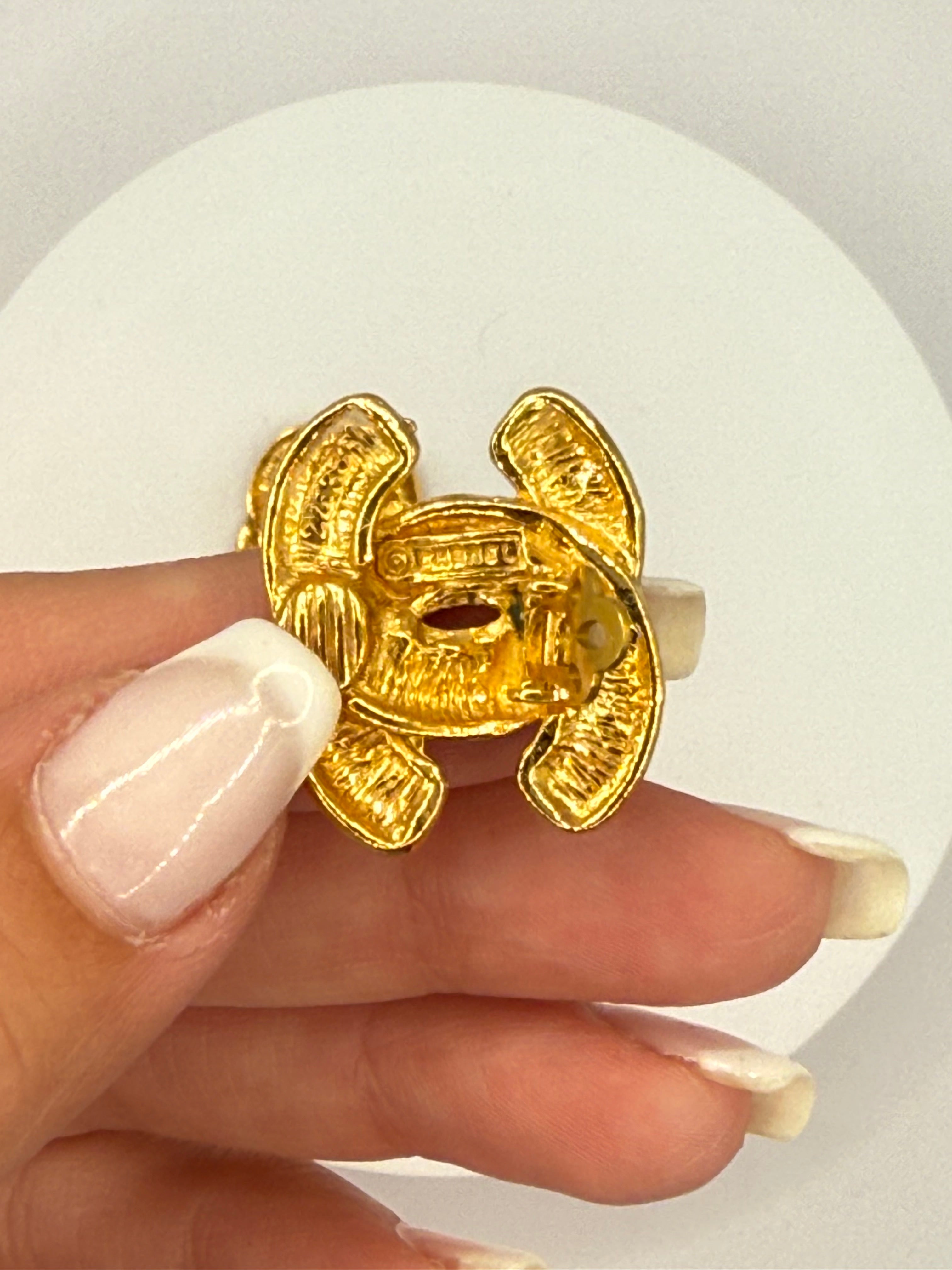 VINTAGE CHANEL METALLESE COCO BRAIDED 1994 collection - STAMPED