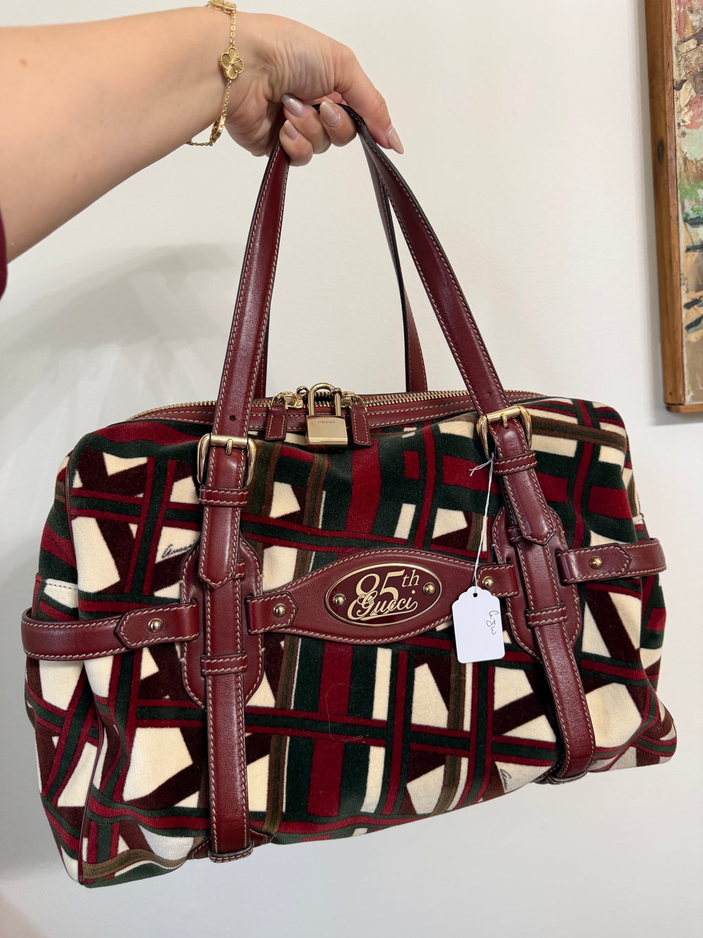 Gucci 85th Anniversary Boston Bag