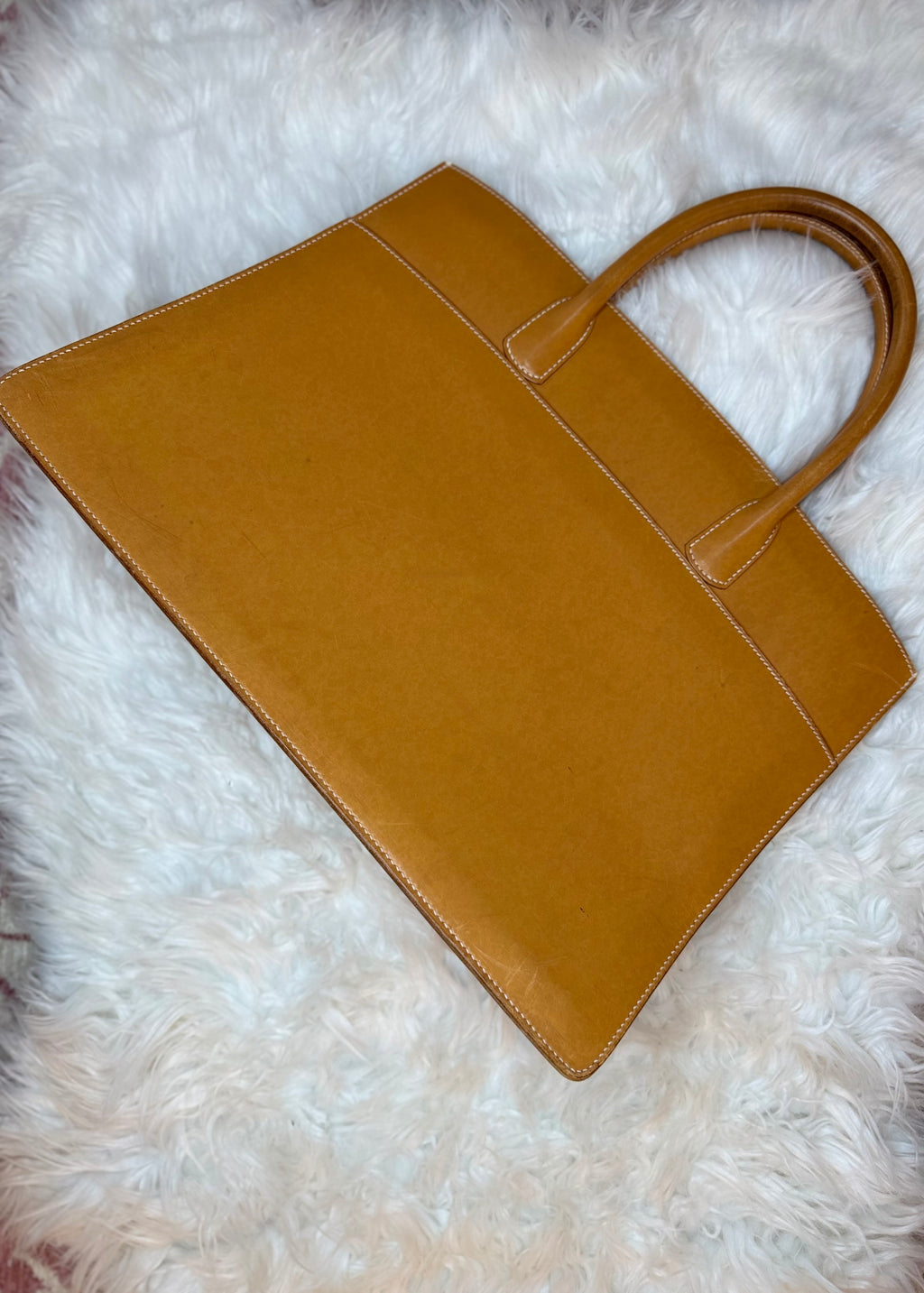 HERMES WHITEBUS GM TOTE