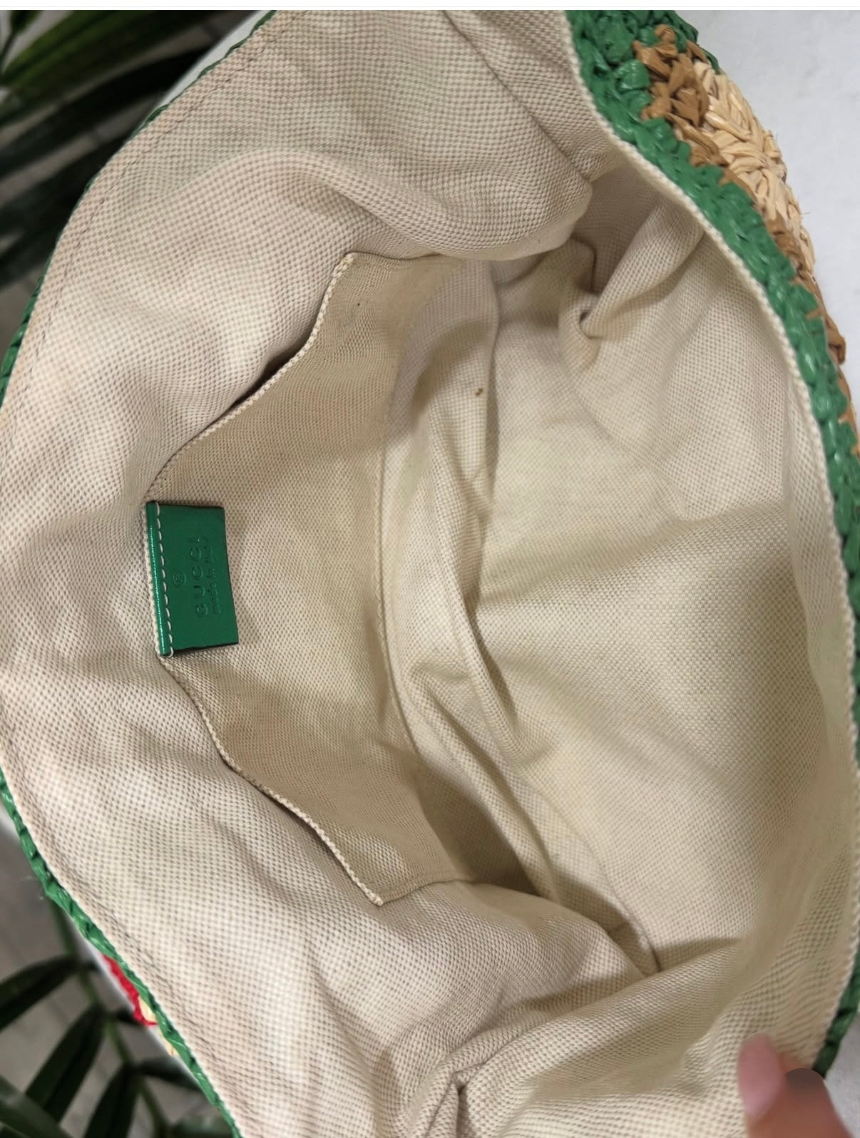 Gucci Marmont Small Bag Raffia Shoulder Bag/Crossbody