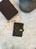 LOUIS VUITTON MONOGRAM CANVAS PM AGENDA COVER/NOTEBOOK