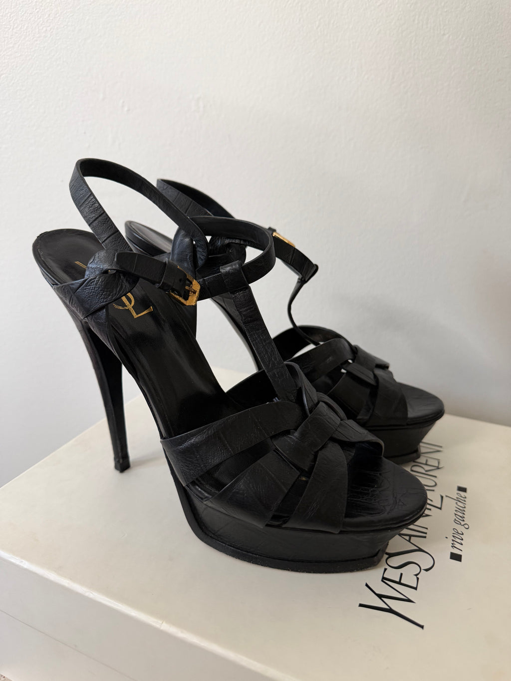 Saint Laurent Gorgeous YSL Tribute Platform