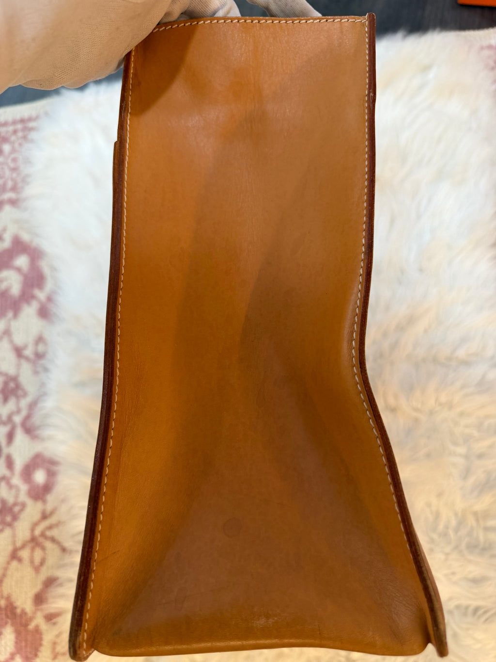 HERMES WHITEBUS GM TOTE