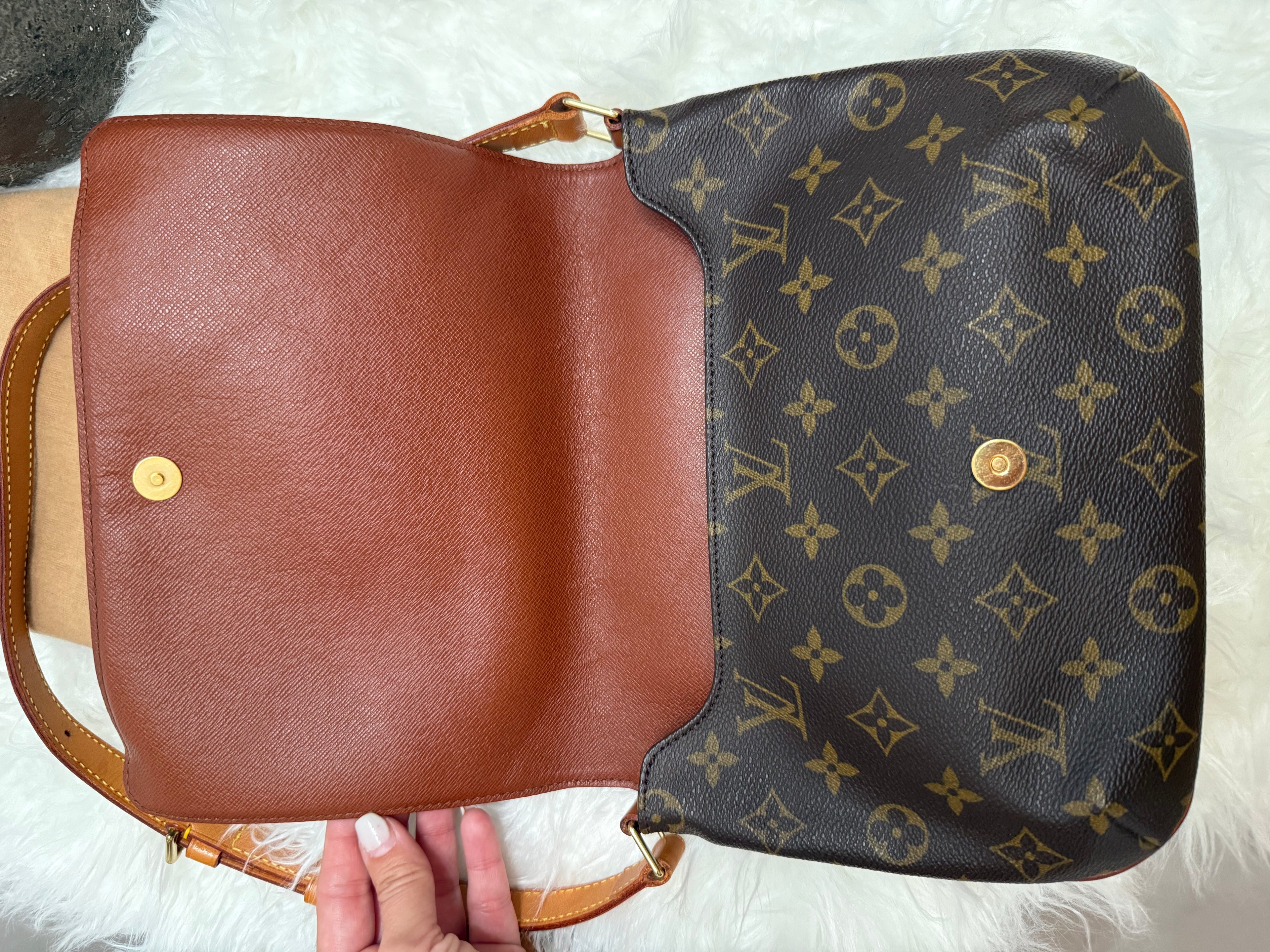 Louis Vuitton Monogram Musette Tango bag