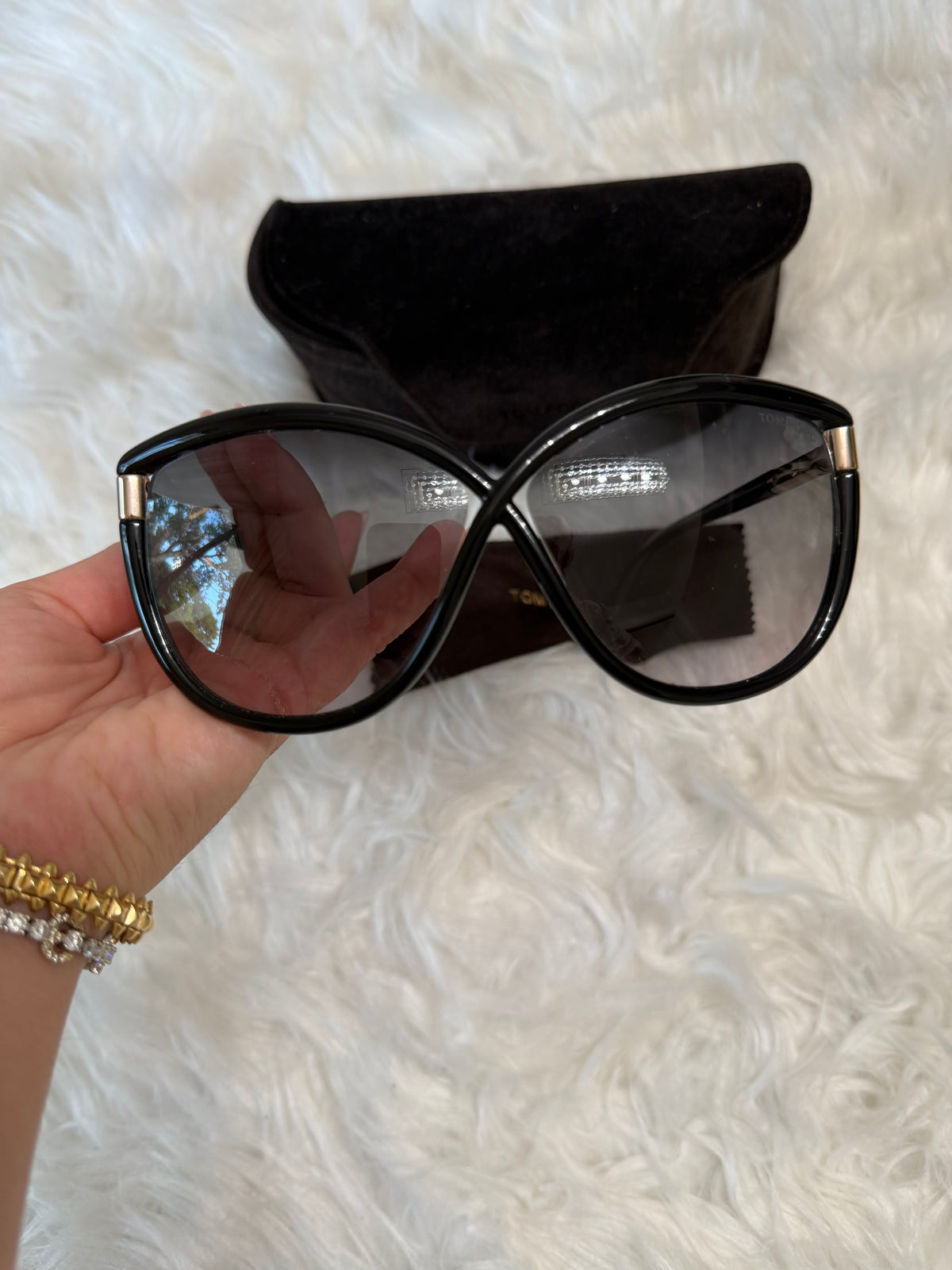 TOM FORD CROSSOVER ABBEY SUNGLASSES