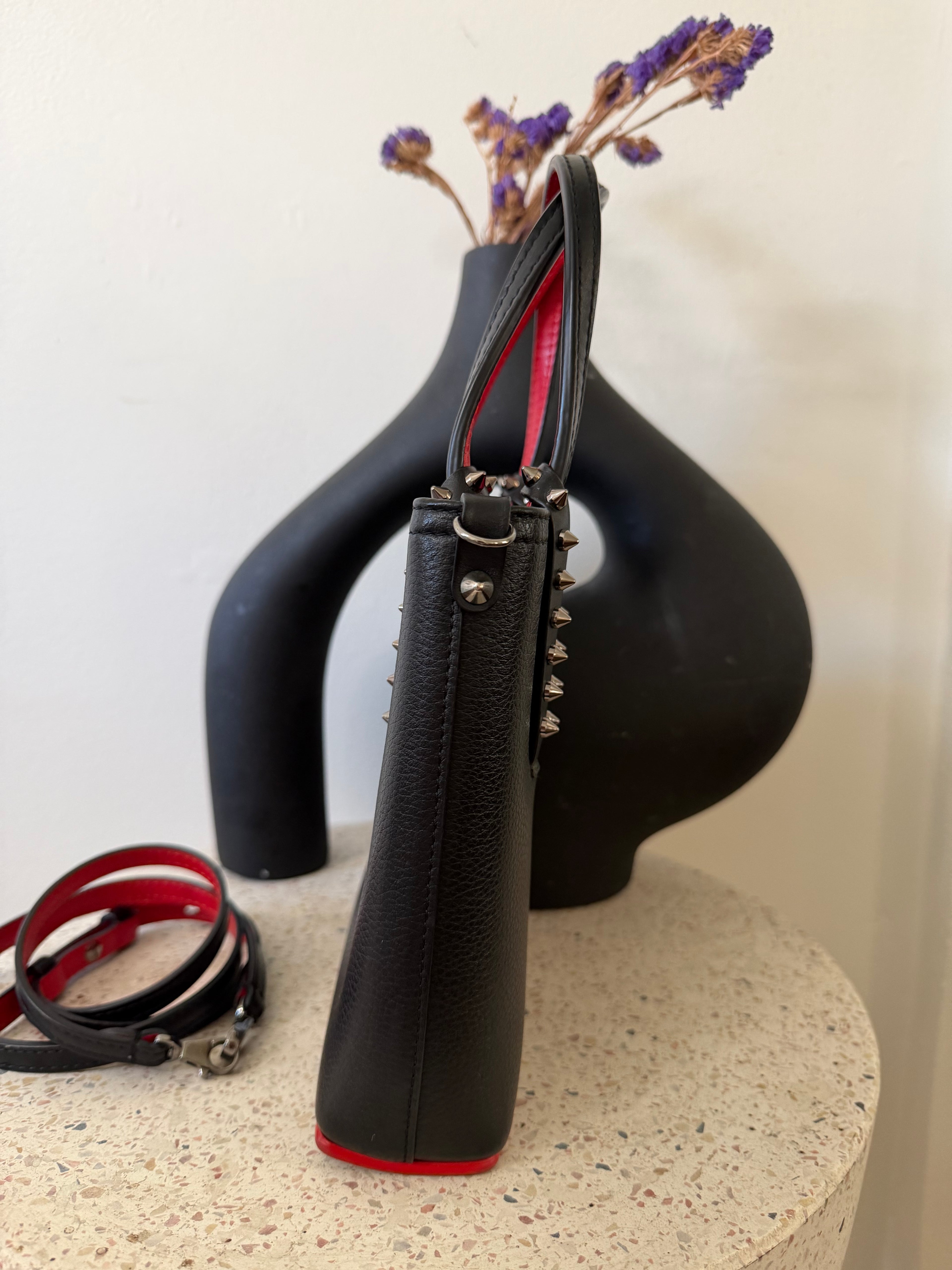CHRISTIAN LOUBOUTIN CABATA MINI TOTE BAG