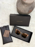 BOTTEGA VENETA CAT-EYE SUNGLASSES- 49 MM