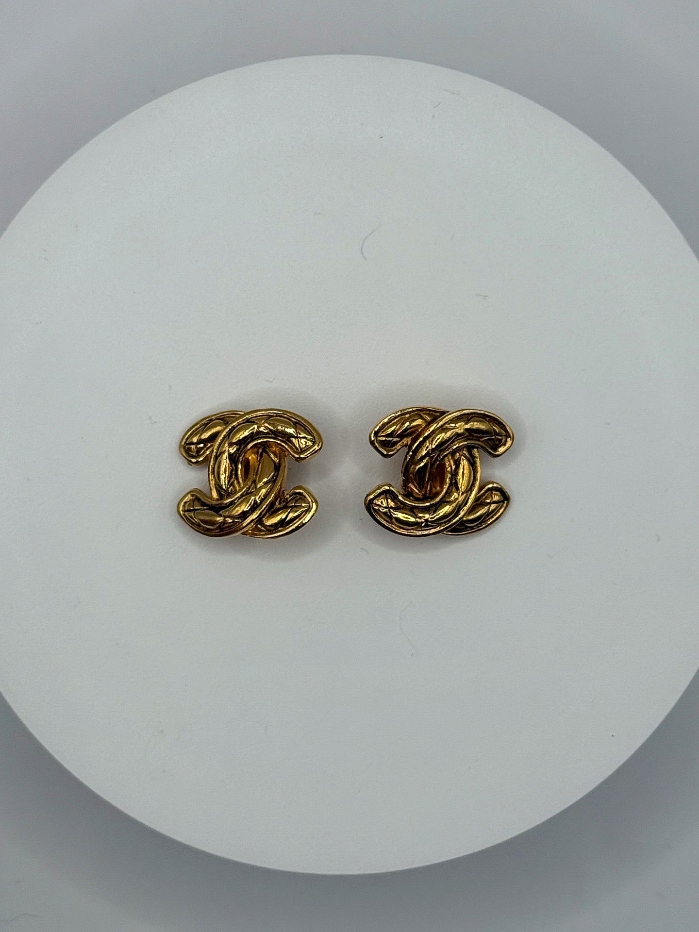 VINTAGE CHANEL METALLESE COCO BRAIDED 1994 collection - STAMPED