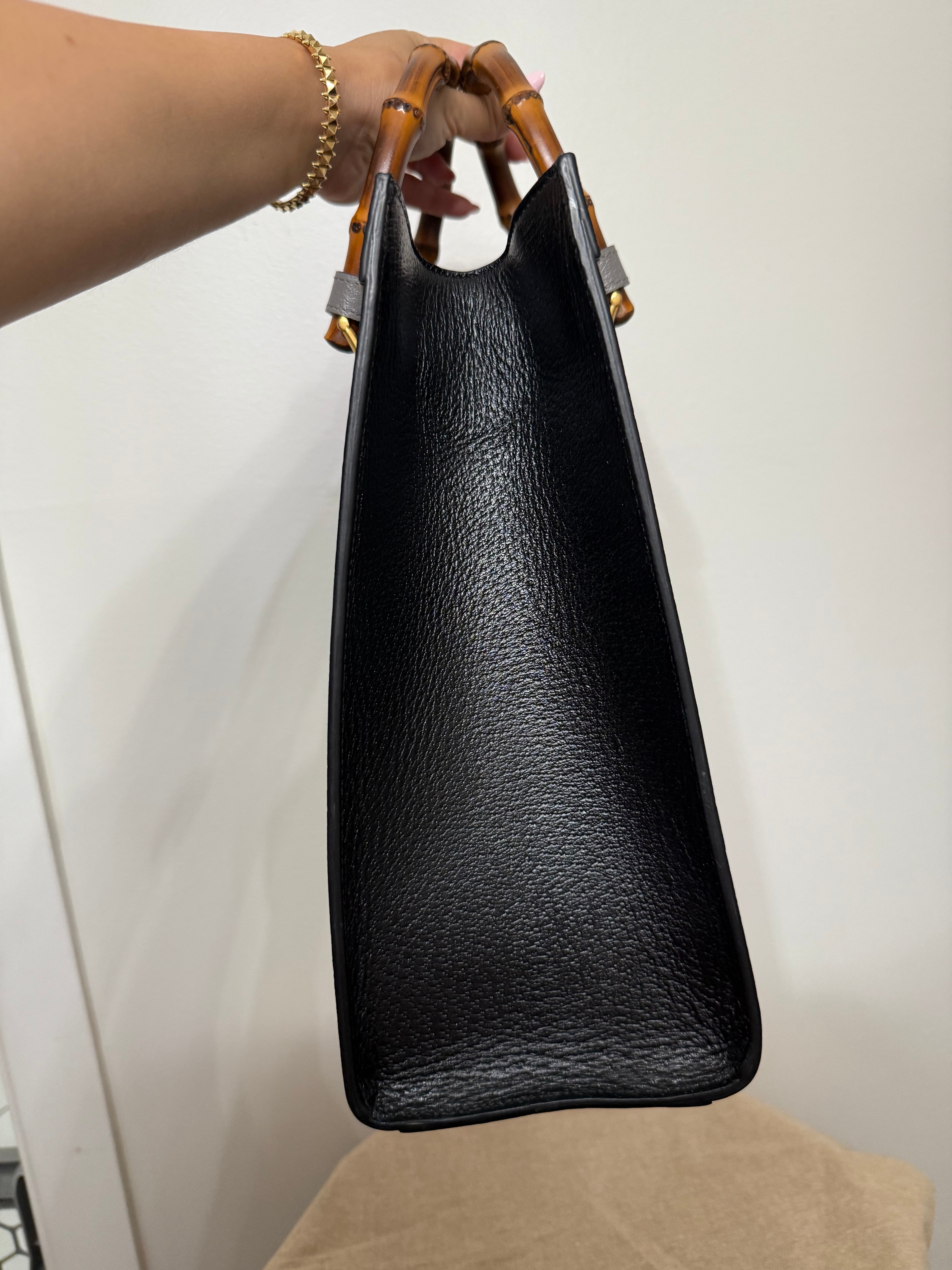 Gucci Diana Bamboo Large Tote Bag