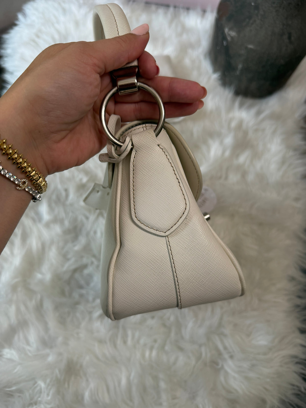 PRADA SAFFIANO LEATHER SHOULDER BAG