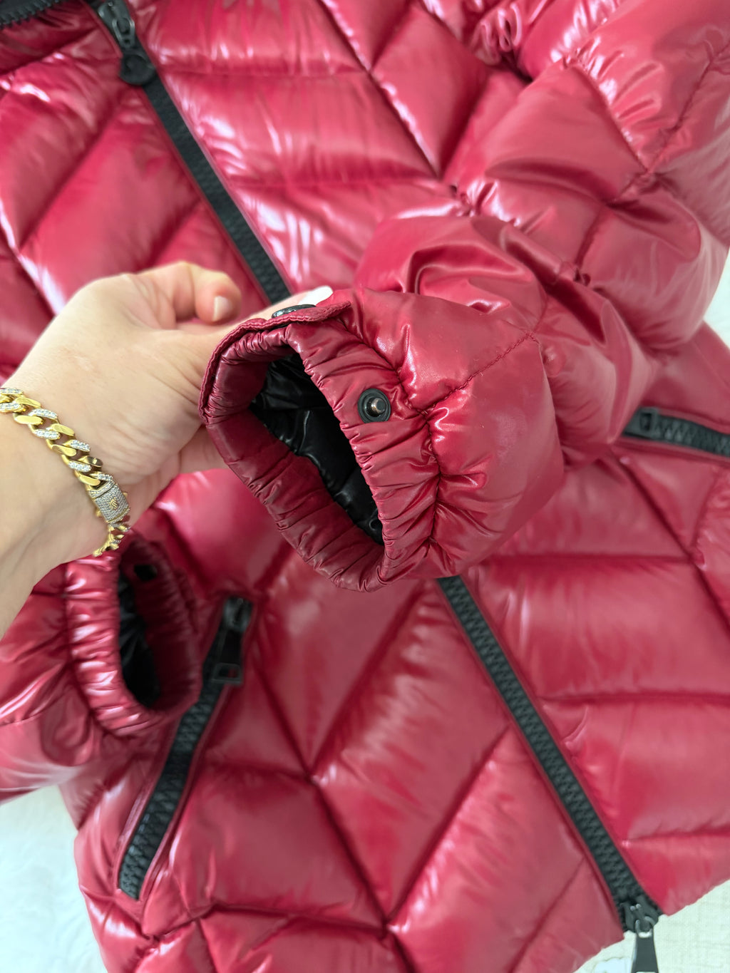 Moncler hooded Short Down Jacket