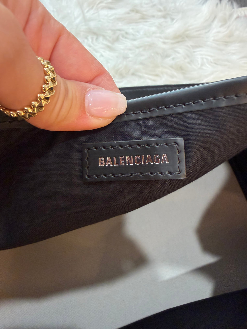BALENCIAGA CABAS SMALL TOTE BAG