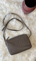 Saint Laurent Lou Camera Bag with Embossed YSL Logo
