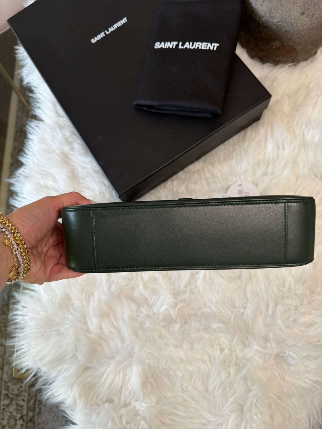 SAINT LAURENT 5 A 7 SHOULDER BAG